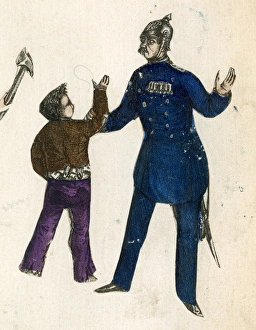 Images Dated 15th July 2016: German firemen scrap