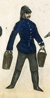 Images Dated 15th July 2016: German firemen scrap