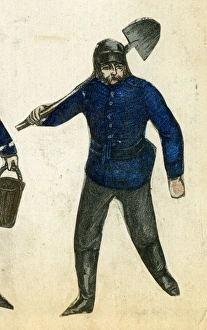 Images Dated 15th July 2016: German firemen scrap