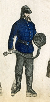 Images Dated 15th July 2016: German firemen scrap