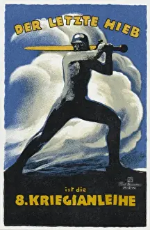 Militarism Prints: German First World War Propaganda Poster