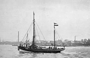German Fishing Boat Matador setting off for the North Pole