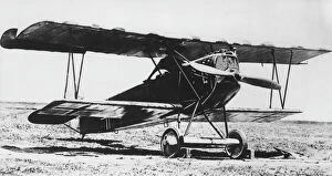 German Fokker D VII fighter plane, WW1