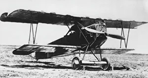Shot Collection: German Fokker D VII fighter plane, WW1