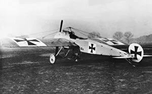 WWI Aircraft Collection: German Fokker E I fighter plane, WW1
