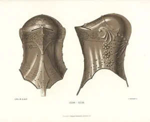 Helm Prints: German frogmouth helm, first half of 16th century