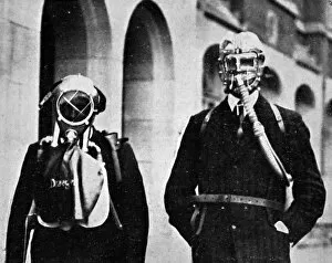 Hague Collection: German gas masks