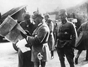 Images Dated 17th June 2011: German Generals on the Romanian Front