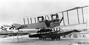 WWI Aircraft Collection: German Gotha WD7 seaplane, WW1