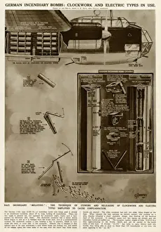 Incendiary Prints: German incendiary bombs by G. H. Davis