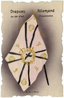 Pomeranian Prints: German Infantry Flag - 68th Pomeranian Division