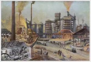 German Iron Foundry / 1900