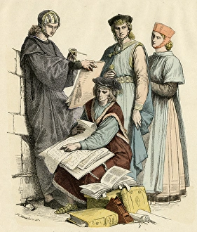Images Dated 7th September 2017: German - Italian Dress
