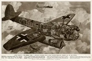 Positions Prints: German Junkers JU88K by G. H. Davis