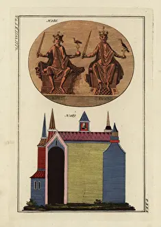 Francia Prints: German kings and a Norman chapel