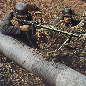 GERMAN MACHINE GUN