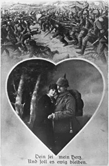 WWI Soldiers Gallery: German memory card WWI