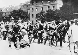 Mobilisation Prints: German mobilisation WWI