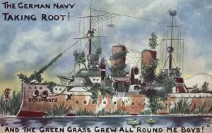 Ridicule Prints: German Navy lampooned - World War One