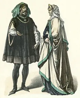 Veil Prints: German Nobles C. 1425