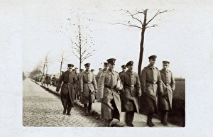 Images Dated 7th July 2016: German pilots at Ingelmunster, Belgium, WW1