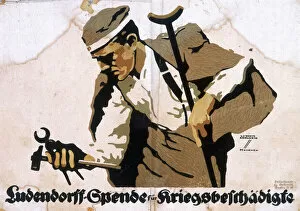 Crutch Gallery: German poster campaign for injured soldiers