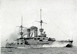 German pre-dreadnought battleship, SMS Zahringen