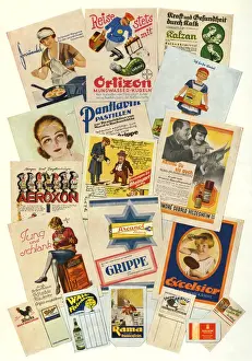Montage Prints: German Press advertisements
