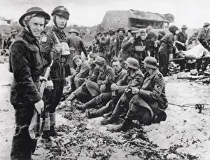 Visible Prints: German Prisoners, Normandy; Second World War, 1944