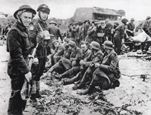 German Prisoners, Normandy; Second World War, 1944 German Prisoners, Normandy; Second World War, 1944