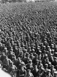 Abbeville Gallery: German prisoners of war at Abbeville, France, WW1