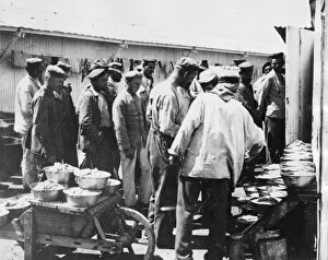 Images Dated 21st October 2011: German prisoners of war, Casablanca, Morocco, WW1