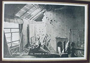 Images Dated 25th April 2012: The German Raid on Scarborough, December 16th 1914