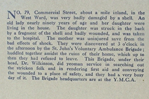 Images Dated 25th April 2012: The German Raid on Scarborough, December 16th 1914