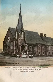 Chapels Prints: German Reformed Church, Holyoke, Massachusetts, USA