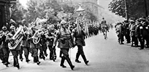 German regiments in Warsaw