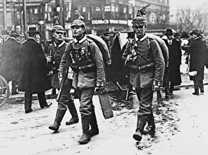 German reserve troops WWI