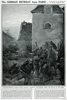 Marne Prints: German retreat from Paris - first Battle of the Marne