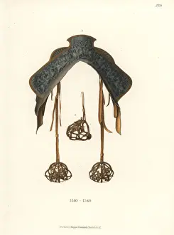 Stirrups Prints: German saddle from the mid 16th century