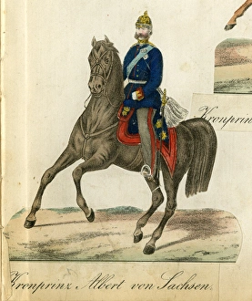 Images Dated 28th July 2016: German scrap, Crown Prince Albert von Sachsen