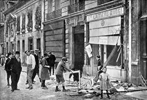 Feeling Prints: German shop wrecked at the outbreak of World War I