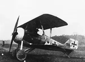 Seater Prints: German Siemens Schuckert D. III fighter plane, WW1