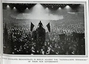 Socialism Prints: German socilalists, Berlin