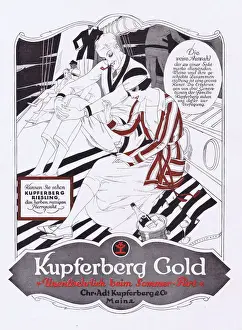 German sparkiling wine (Reisling) Kupferberg Gold