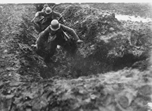 Romania Prints: German stormtroopers WWI