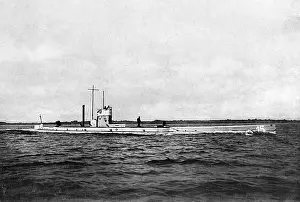Rammed Prints: The German submarine U15