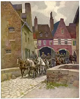 B Ring Prints: German Supplies Moved