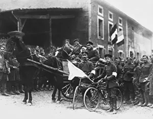 German surrender WWI