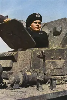 Serving Prints: German Tank Commander
