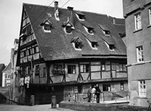 Dormer Prints: German Timber Houses